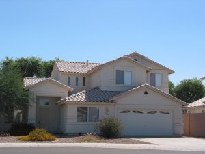 front view of house